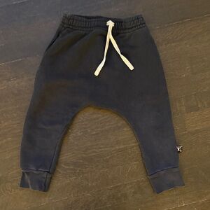 nununu black Kids slouch Joggers with pockets & drawstring